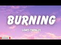 Burning - Lewis Capaldi (Lyrics)