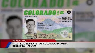 New requirements for Colorado drivers who want a license