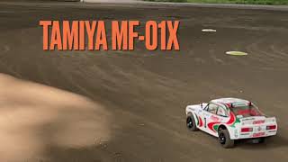 【公園RCラリー No.32】TAMIYA MF-01X Nissan Sunny B110 Rally