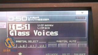 Roland VC-1 D-50: Expansion Card Demonstration, Part One