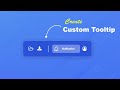 Create Custom Tooltip Using HTML CSS only