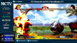 【MCTV】EG.Momochi(Ken) vs Kindevu(Yang) 【USF4】