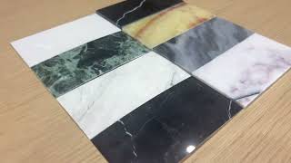 1mm, 2mm, 3mm Ultra-thin Marble. Slab and tiles can be done.