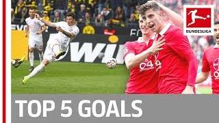 Havertz, Götze, Kownacki & More - Top 5 Goals on Matchday 33