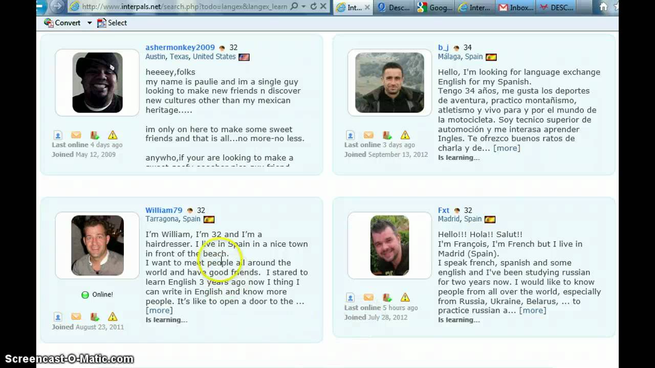 Cómo Se Usa Interpals Youtube