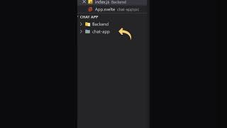 Let's code a chat app #short
