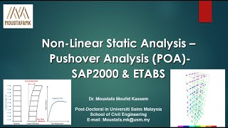 Pushover Analysis for 2D RC Frame Structures Using SAP2000