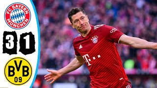 Bayern Munich vs Borussia Dortmund 3-1 Extended Highlights and Goals 2022 HD