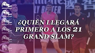 Federer, Nadal, Djokovic ¿Quién llegará primero a los 21 Grand Slam en el 2022?