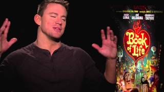 Channing Tatum Interview - The Book of Life (HD) 2014