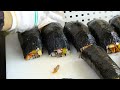 왕 참치 김밥 참치 가장 많이 넣어주는 곳 king tuna gimbap korean street food