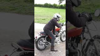 Triumph X-75 Hurricane RAW engine sound