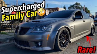 New SuperCharged 4door Family Car? This Thing Is Super Rare!