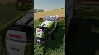 Farming Simulator 22 #shorts #farming #claas