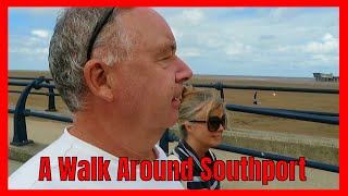 Exploring SOUTHPORT from CARAVAN AND MOTORHOME CLUB SITE - July 2020