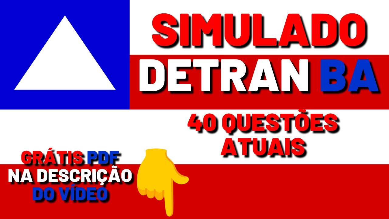 Simulado Detran Com 40 Questoes E Gabarito