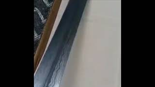 Original Handmade Damascus Steel sword. #sword #damascus #swords