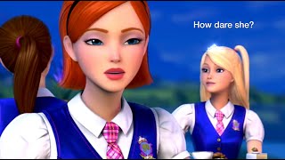 Portia being ✨iconic✨ in Barbie Princess Charm School