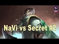 NaVi vs Secret #2 Highlights Manila Major Group B  Dota 2