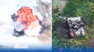 Ukraine's heroic brigades destroy 42 Russian tanks and combat vehicles