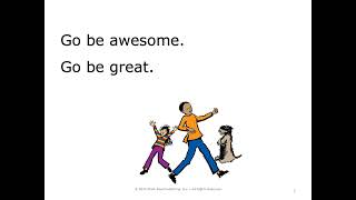 Go Be Awesome - Presentation Kit excerpt