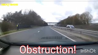 Obstruction in Road A47 Norfolk