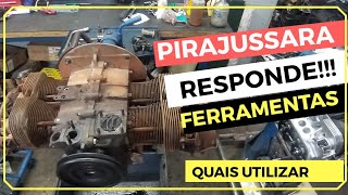 PIRAJUSSARA RESPONDE - Ferramentas para desmontar M-O-T-O-R