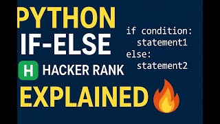 HackerRank Python Challenge: If-Else Problem Solved Step by Step!