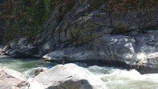 Eel River, Lake Pillsbury Run, Dennis's Menace Rapid, 350 CFS