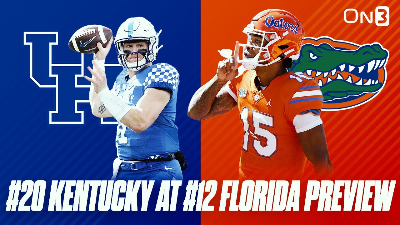 Florida Gators Vs Kentucky Wildcats Preview/Prediction | Anthony ...