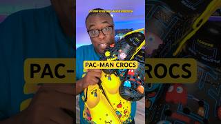 Pac-Man Crocs! My First Crocs! #pacman #crocs #shoes #retro #nostalgia #80s #sho