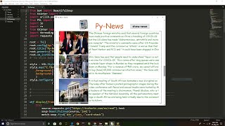 #news_application_using_Python#Source_code#project Python news application using tkinter source code
