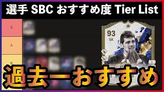 高額SBCが多くて悩む！1/25時点で作成可能な主要選手SBC評価ティアリストを紹介します【EA FC25】