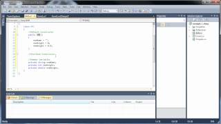 C#.Net Tutorial 17-1 - Classes and Object-Oriented Programming (Part 1)