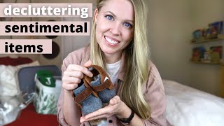 TIPS FOR DECLUTTERING & ORGANIZING SENTIMENTAL ITEMS | Minimalism + Simple Living