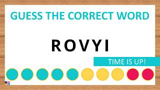 [Scrambled Word Game] Can You Unscramble These Words? 5 Letters