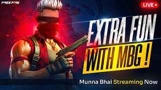 Grandmaster Live Rank Push Free Fire Telugu  - Munna Bhai is Live  - Telugu Gaming Live #MBG