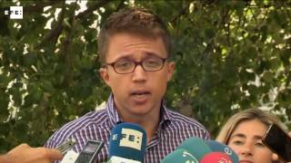 Errejón pide a los partidos firmeza en "no" a Rajoy para que haya alternativa