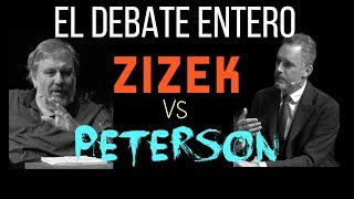Debate entre Zizek y Peterson - Completo, sub en español y audio mejorado