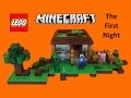 Lego Minecraft Set 21115 The First Night Unboxing, Review Time-Lapse Build Minecraft Monday