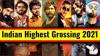 Top 10 Highest Grossing Movies of 2021 #shorts #movies