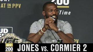 Jon Jones had some tough talk for Daniel Cormier at the UFC 200 Pre-Fight Press Conference