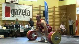 Mistrzostwa Polski w podnoszeniu ciężarów - Opole 2010 - Sylwester Kołecki  205kg