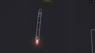 Запуск ракеты и приземление её на луну | People Playground