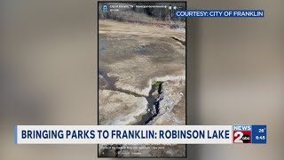 Bringing parks to Franklin: Robinson Lake, Pearl Park