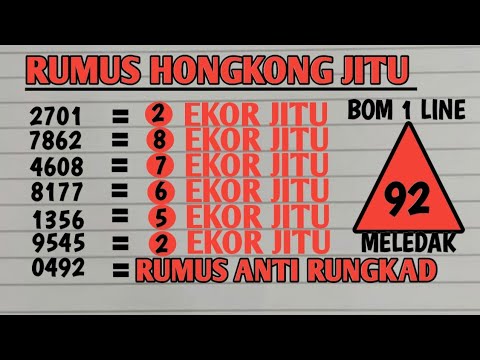 PREDIKSI HK 31 MEI 2023 | BOCORAN TOGEL HK MALAM INI | RUMUS EKOR HK ...