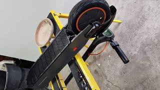 HiBoy S2 MAX Scooter - How To Remove Rear Tire And Change Flat Tire