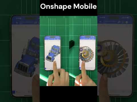 Onshape Mobile El futuro del diseño 3D en tu teléfono #cadsoftware #cad #engineering #onshape3d