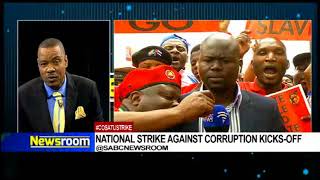 Cosatu national march against corruption kicks off across the country