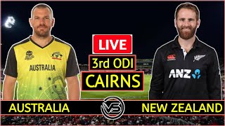 Australia vs New Zealand ODI Live Scores & Commentary | AUS vs NZ 3rd ODI Live Scores